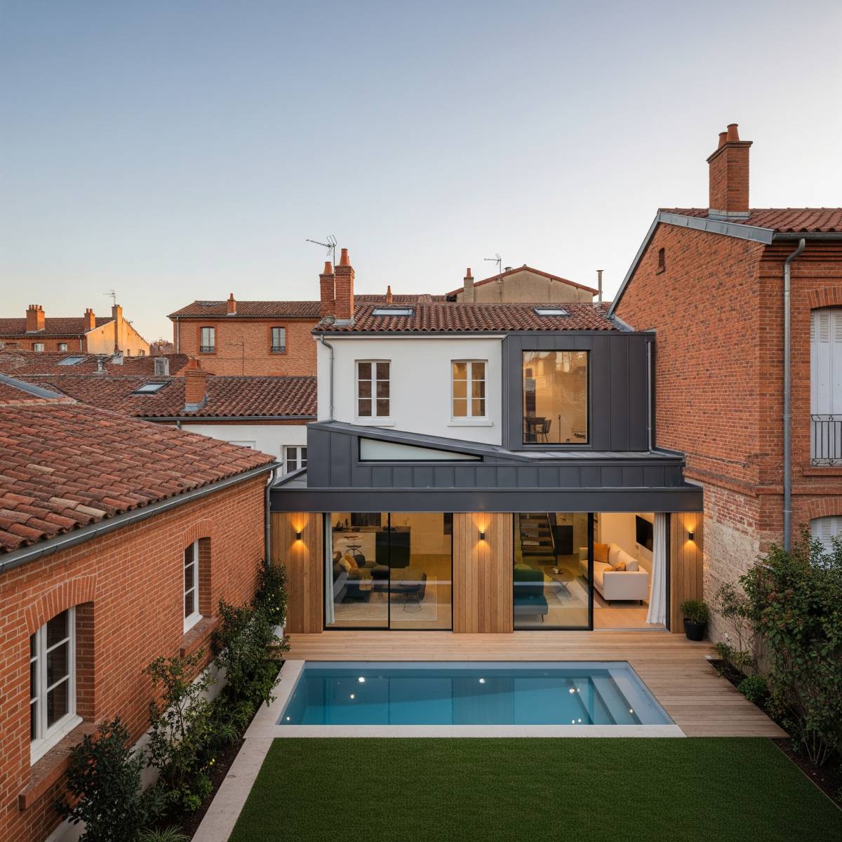 surélévation maison toulouse