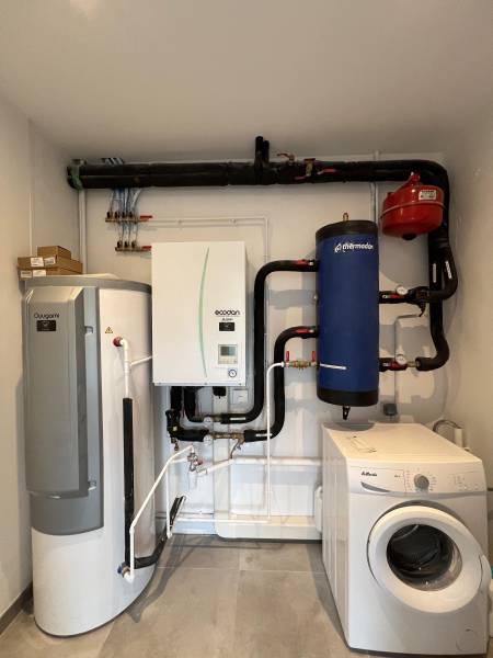 Installer une pompe à chaleur air-eau avec chauffe-eau thermodynamique pour réduire sa consommation et gagner en confort à Saint-Jory