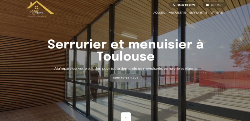 Alurepare : Entreprise menuiserie serrurerie et vitrerie à Toulouse Toulouse Alurepare