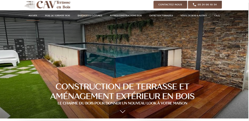 Terrassement bois à toulouse 