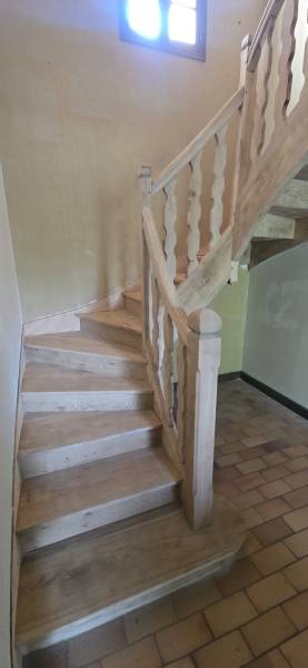 Sablage escalier 1