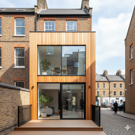 Notre zone d'activité pour ce service Surélévation avec transformation maison plain pied en R+1 pour créer des chambres supplémentaires sans modifier l’emprise foncière