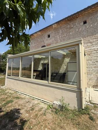 Notre zone d'activité pour ce service Extension en ossature bois avec bardage extérieur rapide à monter bien isolée et idéale pour chambre ou bureau lumineux